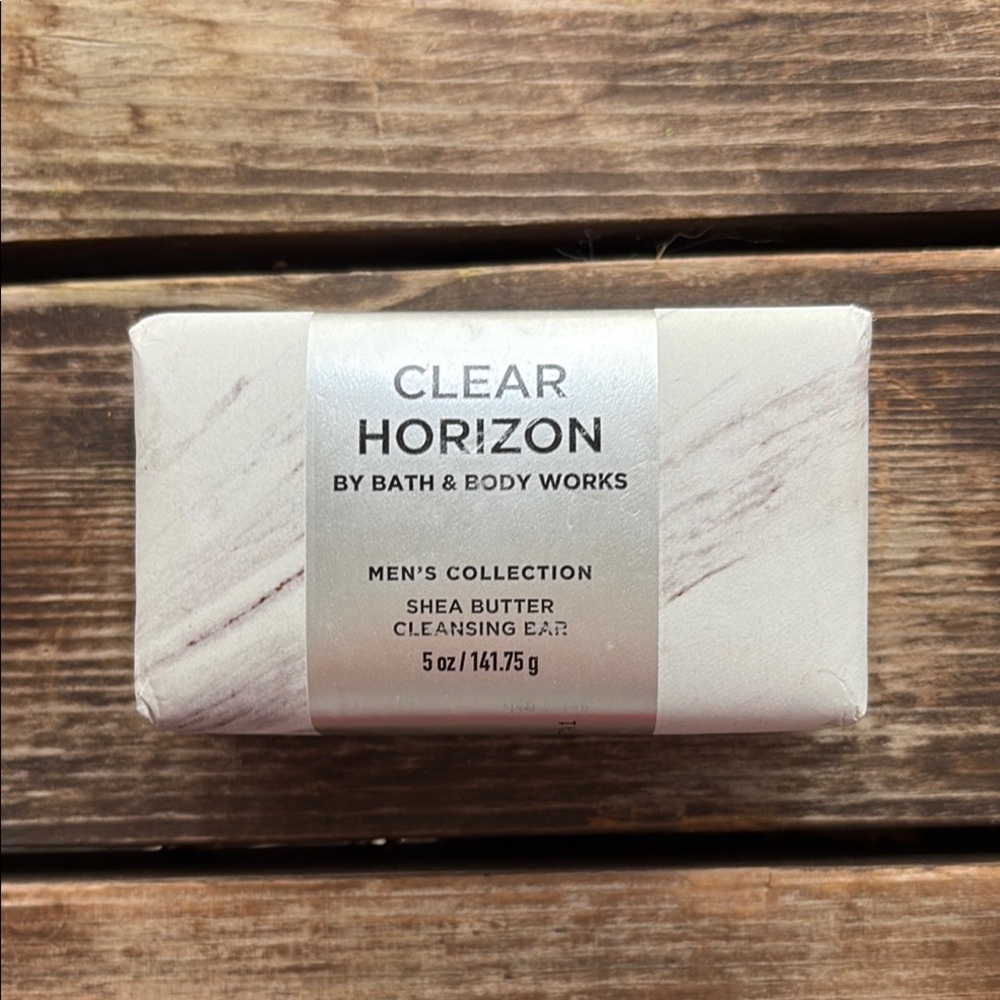 Bath & Body Works CLEAR HORIZON Shea Butter Cleansing Bar 5 oz